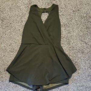 Green dress/romper